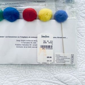 Merino Wool Paper Clips & Rubber Bands
